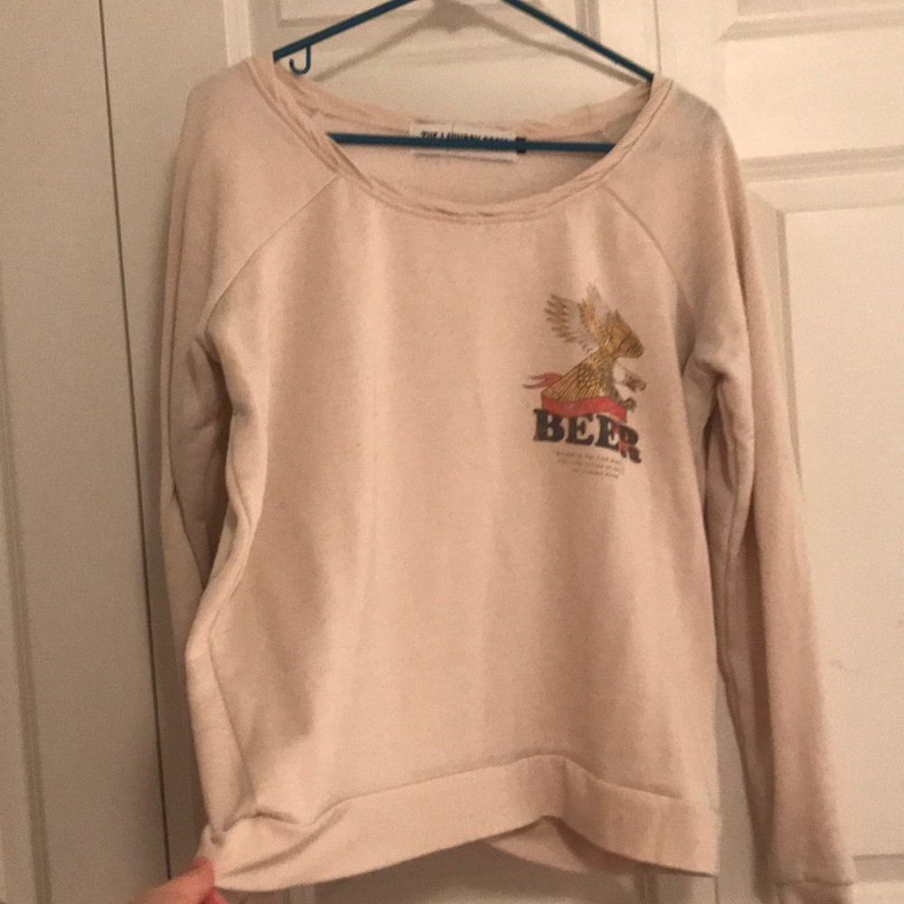 Laundry Room cozy BEER sweatshirt